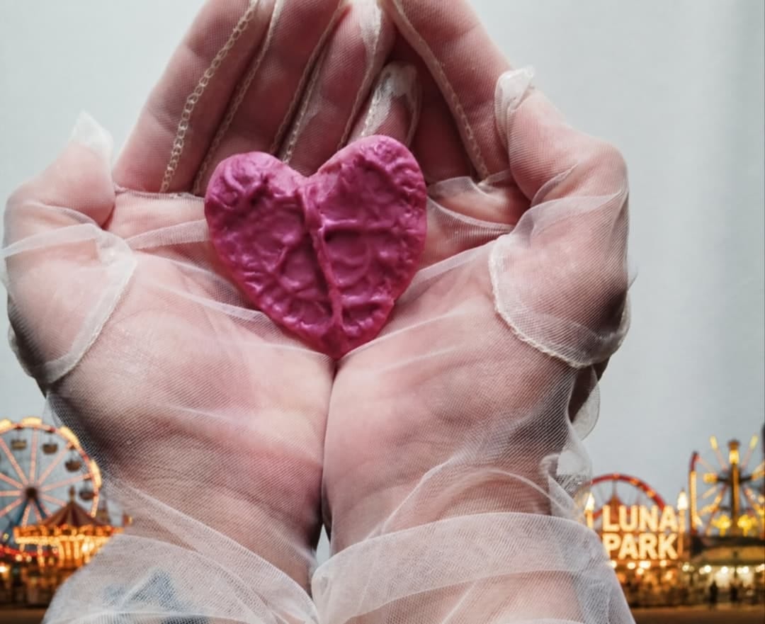 Wax heart — 1